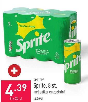 ALDI Sprite, 8 St aanbieding