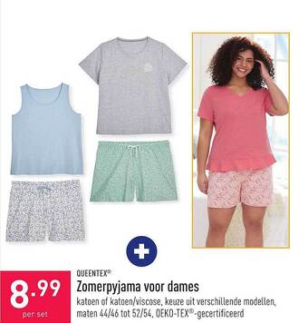 ALDI Zomerpyjama Voor Dames aanbieding