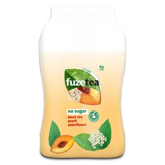 Delhaize Zwarte thee | Perzik | Vlierbes | Fairtrade aanbieding