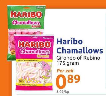 Action Haribo Chamallows aanbieding