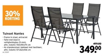 GAMMA Tuinset Nantes aanbieding