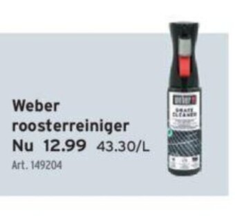 GAMMA Weber Roosterreiniger aanbieding