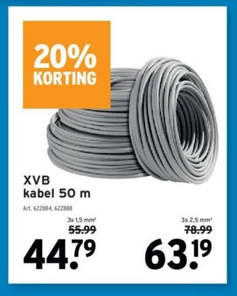 XVB Kabel 50m