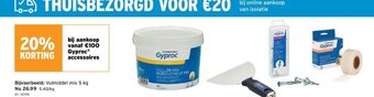 GAMMA Gyproc Accessoires aanbieding