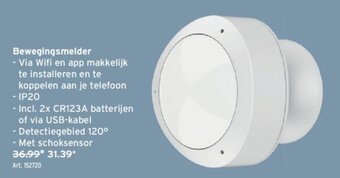 GAMMA Bewegingsmelder aanbieding
