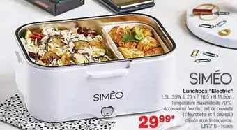 Siméo Lunchbox "Electric"