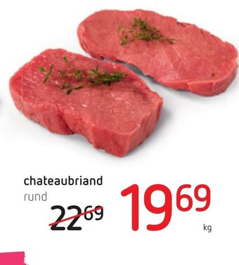 Spar Colruyt Chateaubriand Rund aanbieding