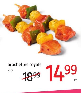 Spar Colruyt Brochettes Royale Kip aanbieding