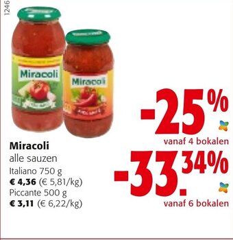 Colruyt Miracoli 750g aanbieding