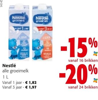 Colruyt Nestle 1L aanbieding