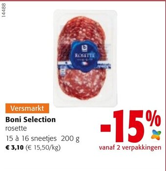 Colruyt Boni selection 200g aanbieding
