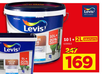 Mr Bricolage Levis Peinture facade satinee, 639963 aanbieding