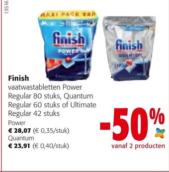 Colruyt Finish aanbieding