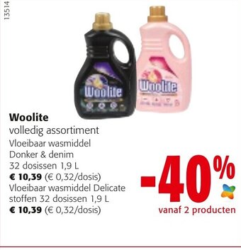 Colruyt Woolite aanbieding