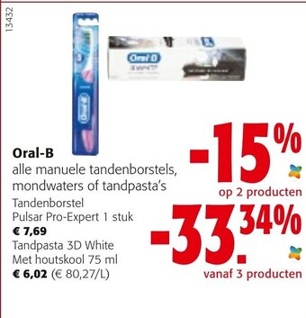 Colruyt Oral-b aanbieding