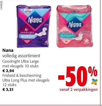 Colruyt Nana aanbieding
