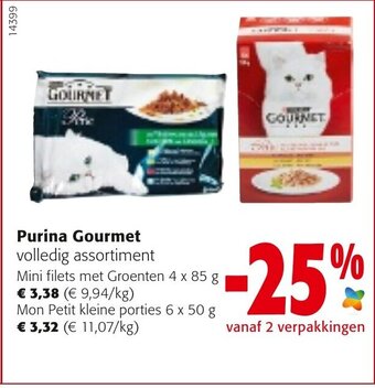 Colruyt Purina gourmet aanbieding