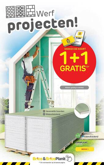Brico Gipsplaat aanbieding