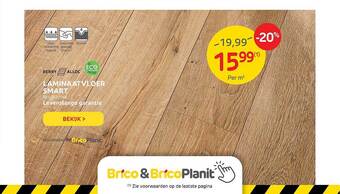 Brico Laminaatvloer Smart aanbieding