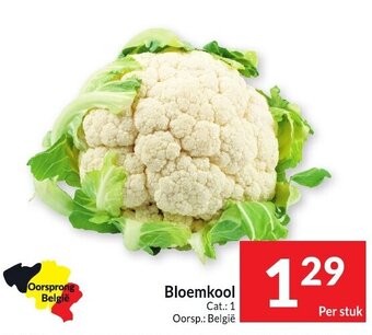 Intermarché Bloemkool aanbieding