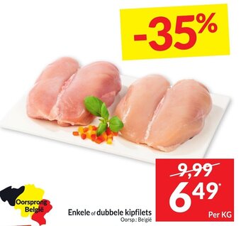 Intermarché Enkele of dubbele kipfilets aanbieding