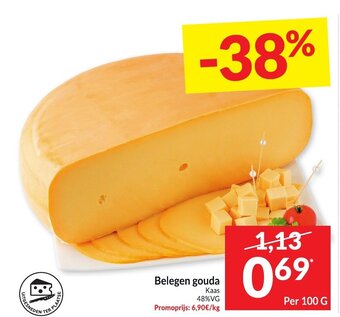 Belegen gouda 100 G