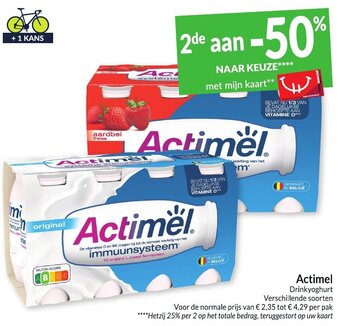 Intermarché Actimel Drinkyoghurt aanbieding