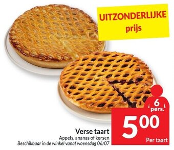 Intermarché Verse taart aanbieding