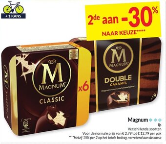 Intermarché Magnum Ijs aanbieding