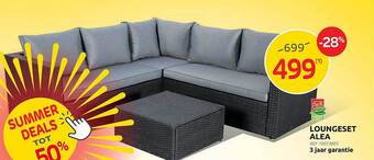 Brico Loungeset Alea aanbieding