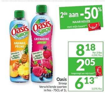 Intermarché Oasis Siroop aanbieding