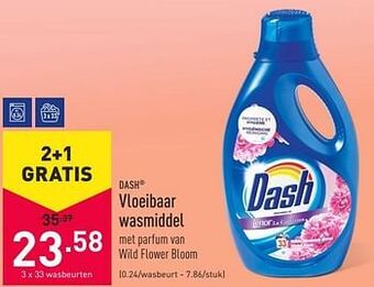 ALDI Vloeibaar wasmiddel aanbieding