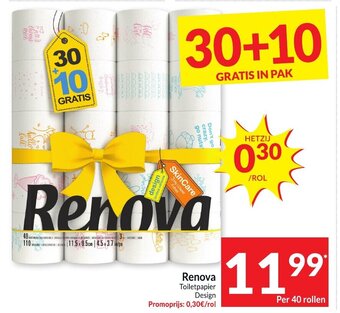 Intermarché Renova Toiletpapier aanbieding