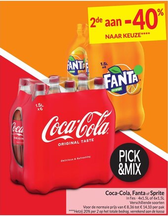 Intermarché Coca-Cola, Fanta of Sprite aanbieding