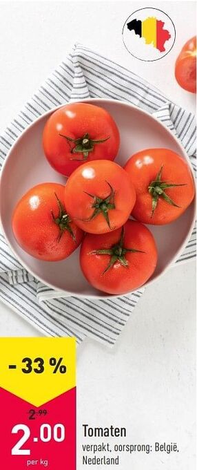 ALDI Tomaten aanbieding