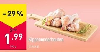 ALDI Kippenonderbouten aanbieding