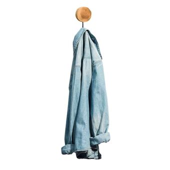 Leen Bakker Wandhaak Finn - mungurhout - 15x8x3 cm aanbieding