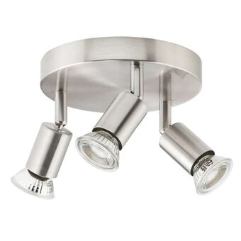 Leen Bakker 3-spot Basic rond - zilverkleur aanbieding