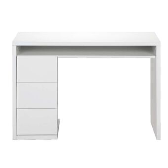 Leen Bakker Bureau Genua - wit hoogglans - 75x110x60 cm aanbieding
