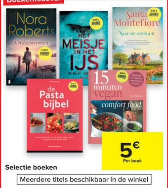 Carrefour Selectie boeken aanbieding