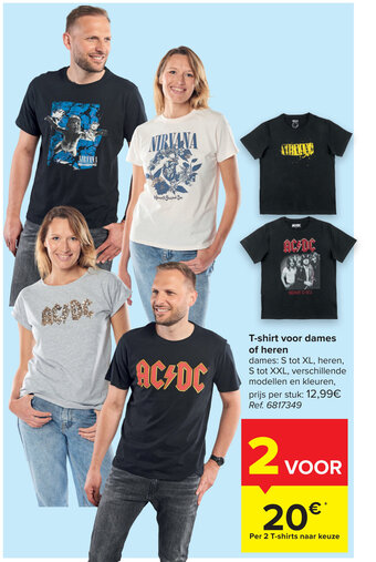 Carrefour T-shirt voor dames aanbieding