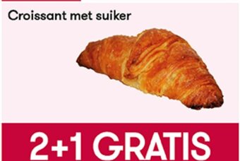 Croissant met suiker