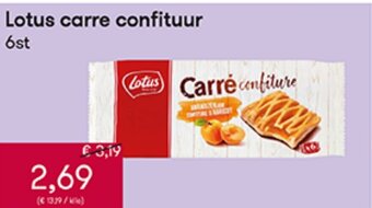 Lotus carre confituur