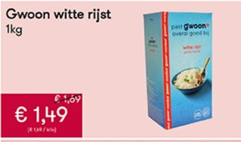 Gwoon witte rijst