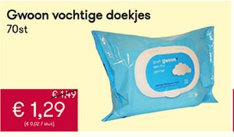 Gwoon vochtige doekjes