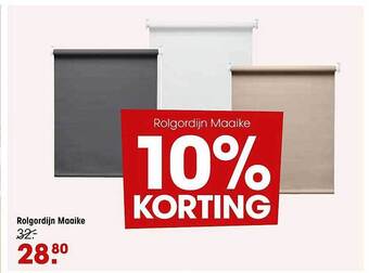 Kwantum Rolgordijn Maaike aanbieding