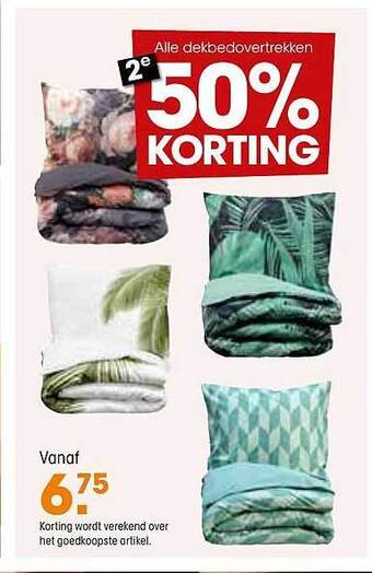 Kwantum Dekbedovertrekken aanbieding