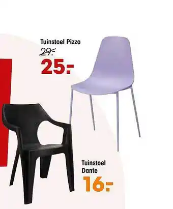 Kwantum Tuinstoel Pizzo, Tuinstoel Dante aanbieding