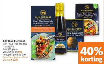 Albert Heijn Alle Blue Elephant aanbieding