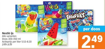 Albert Heijn Nestle ijs aanbieding